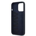 BMW Liquid Silicone Hard Case Metal Logo For iPhone 13 Pro (6.1") - Blue [ BMHCP13LSILNA ] - SW1hZ2U6MTM2NDc4Mw==