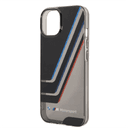 BMW Motorsport Collection PC/TPU IML Printed Tricolor Stripes, Translucent Zones & Printed Logo For iPhone 14 Plus - Black [ BMHCP14M22HDTK ] - SW1hZ2U6MTM2NjY1MQ==