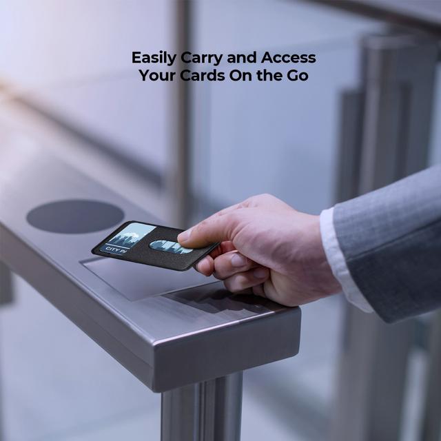 Pitaka MagEZ Card Sleeve 3.0 With MagSafe - Black [ CS3001 ]