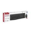 ماوس وكيبورد عربي انجليزي 2400 دي بي اي ErgoComfort Wired Keyboard with Media Keys and 2400 DPI Mouse