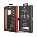 كفر ايفون 14 بولي كربون وسيلكون طباعة مزدوجة فيراري أسود Ferrari PC/TPU Case With Double Layer Grass Print - SW1hZ2U6MTM2NzkwMg==