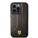 Ferrari PU 296P Hard Case for iPhone 14 Pro Max - Black [ FEHCP14XPCSK ] - SW1hZ2U6MTM2OTAxMg==