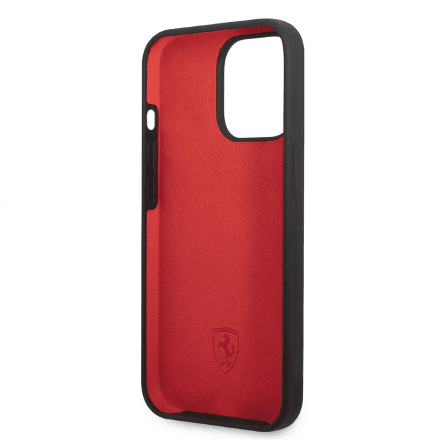 كفر ايفون 14 برو ماكس سيلكون فيراري سكوديرا أسود Ferrari Liquid Silicone Case All Over Printed Scuderia - SW1hZ2U6MTM2OTAzMw==