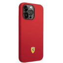 كفر ايفون 14 برو ماكس سيلكون فيراري أحمر Ferrari Liquid Silicone Case With Camera Outline - SW1hZ2U6MTM2OTUyNg==