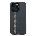 كفر ايفون 14 برو ماكس سيلكون ماغ سيف بيتاكا 3 منقوش Pitaka Fusion Weaving MagEZ Case 3