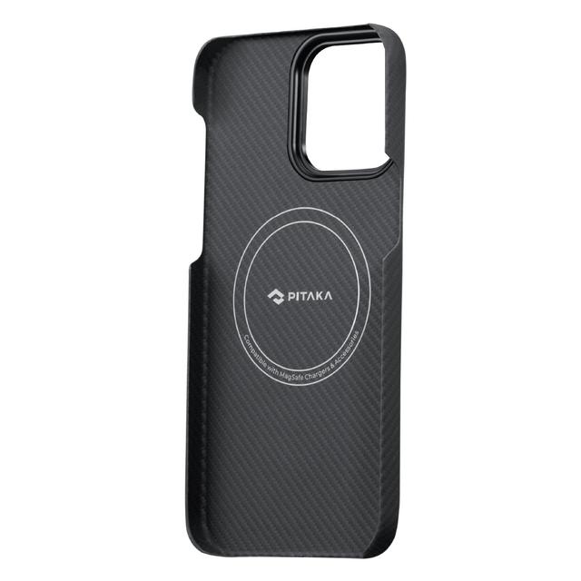 كفر ايفون 14 برو ماكس سيلكون ماغ سيف بيتاكا 3 منقوش Pitaka Fusion Weaving MagEZ Case 3