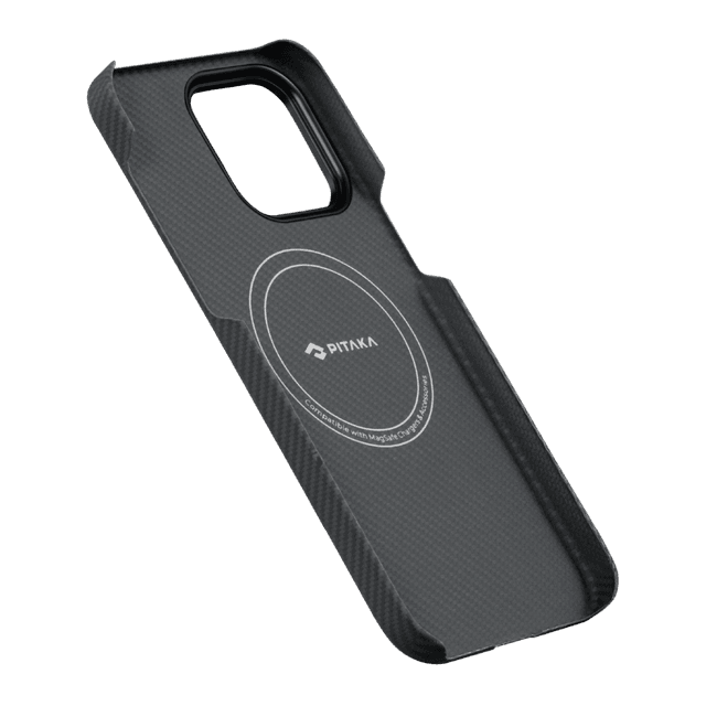 كفر ايفون 14 برو ماكس سيلكون ماغ سيف بيتاكا 3 منقوش Pitaka Fusion Weaving MagEZ Case 3