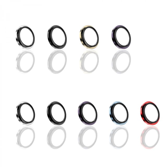 واقي عدسة كاميرا ايفون 13 برو/برو ماكس ذهبي غرين Green Camera Lens HD Plus Protector for iPhone 13 Pro / Pro Max Gold