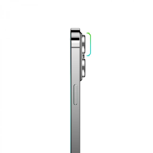 واقي عدسة كاميرا ايفون 13 برو/برو ماكس ذهبي غرين Green Camera Lens HD Plus Protector for iPhone 13 Pro / Pro Max Gold