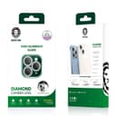 واقي عدسة كاميرا ايفون 14 برو ماكس/14 برو فضي جرين ليون Green Lion Diamond Camera Lens for iPhone 14 Pro Max / 14 Pro Silver