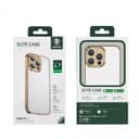 Green Lion Green Elite Case with Matte Electroplating Bumper for iPhone 14 Pro Max ( 6.7" ) - Silver [ GNELC14PMSL ] - 276982