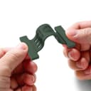 مسكة جوال مغناطيس سيليكون أبيض جرين ليون Green Lion White Silicone Strong Magnetic Wrist Band