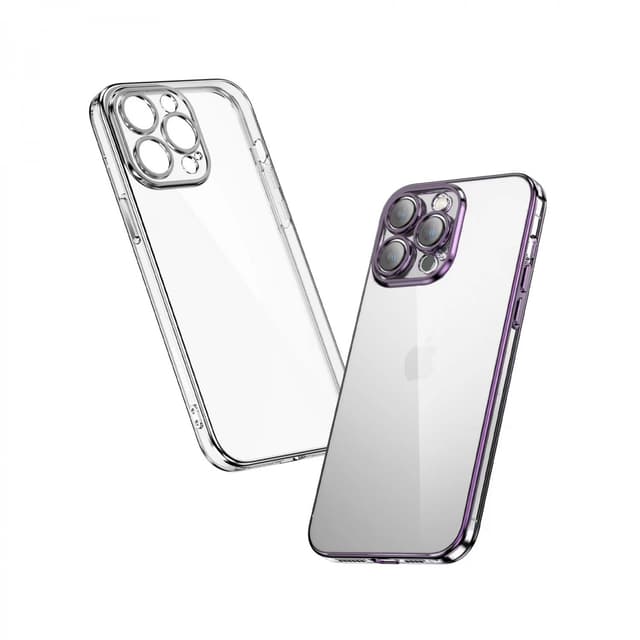 كفر ايفون 6,1 بوصة مقاوم للخدوش بنفسجي غرين Green Mars Electroplating TPU Case for iPhone 14 Pro ( 6.1" )