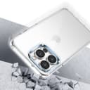 جراب آيفون 6,7 بوصة مقاوم للخدوش ذهبي غرينGreen Metallic Frame TPU Transparent Case for iPhone 13 Pro Max ( 6.7" )