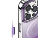 Green Rainbow Magsafe Case for iPhone 14 Pro (6.1") - Gold