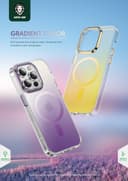 Green Rainbow Magsafe Case for iPhone 14 Pro (6.1") - Gold