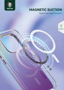 Green Rainbow Magsafe Case for iPhone 14 Pro (6.1") - Gold