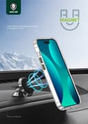 كفر ايفون 14 برو ماكس بنفسجي جرين ليون Green Lion Series 9 Clear Case for iPhone 14 Pro Max Purple