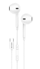 سماعات سلكية أبيض جرين Green Stereo Earphones with Type-C Connector