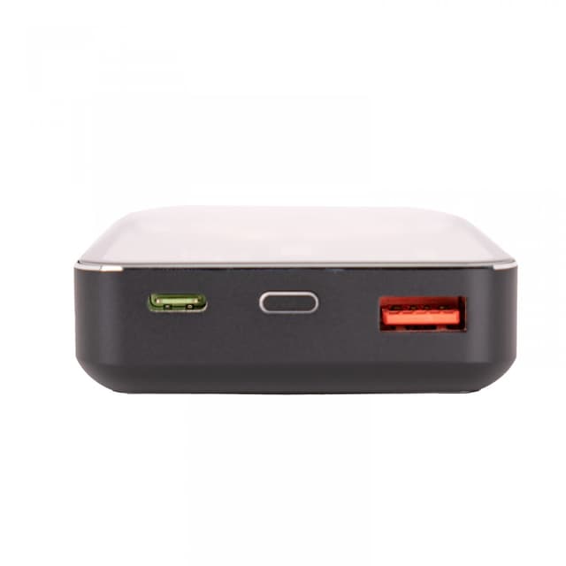 Green Lion Green Transparent Magsafe Power Bank 10000mAh ( QC 22.5W + PD 20W ) 15W - Black [ GNTPMGPBBK ]
