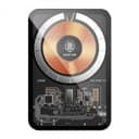 Green Lion Green Transparent Magsafe Power Bank 10000mAh ( QC 22.5W + PD 20W ) 15W - Black [ GNTPMGPBBK ]