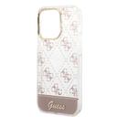 Guess 4G Electro Script Hard Case for iPhone 14 Pro (6.1") - Pink [ GUHCP14LHG4MHP ] - SW1hZ2U6MTM4NTEwNA==