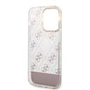 Guess 4G Electro Script Hard Case for iPhone 14 Pro (6.1") - Pink [ GUHCP14LHG4MHP ] - SW1hZ2U6MTM4NTEwOA==