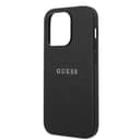 Guess PU Saffiano Hard Case for iPhone 14 Pro (6.1") - Black [ GUHCP14LPSASBBK ] - SW1hZ2U6MTM4NDM1MA==