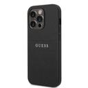 Guess PU Saffiano Hard Case for iPhone 14 Pro (6.1") - Black [ GUHCP14LPSASBBK ] - SW1hZ2U6MTM4NDM1Ng==