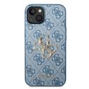 Guess PU 4G Big Metal Logo Hard Case for iPhone 14 Plus (6.7") - Blue [ GUHCP14M4GMGBL ] - SW1hZ2U6MTM4NjAxNg==