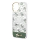 Guess 4G Electro Script Hard Case for iPhone 14 Plus (6.7") - Kaki [ GUHCP14MHG4MHA ] - SW1hZ2U6MTM4Njg5NA==