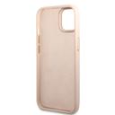 Guess PC/TPU 4G PU Case With Metal Camera Outline & Buttons For iPhone 14 Plus - Pink [ GUHCP14MHG4SHP ] - SW1hZ2U6MTM4NjU1Nw==