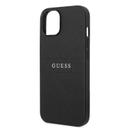 Guess PU Saffiano Hard Case for iPhone 14 Plus (6.7") - Black [ GUHCP14MPSASBBK ] - SW1hZ2U6MTM4NjI2MA==