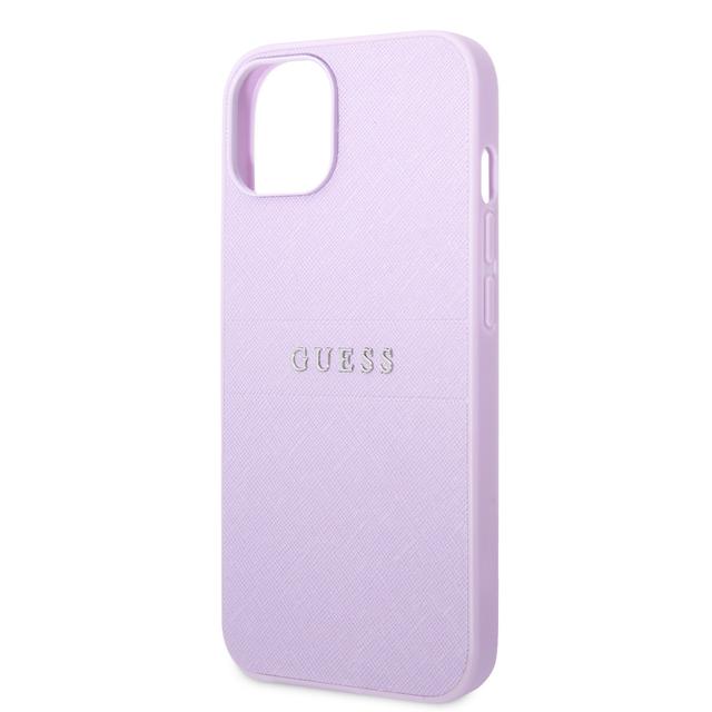 كفر ايفون 14 بلس بنفسجي جيس Guess PU Saffiano Hard Case for iPhone 14 Plus Purple - SW1hZ2U6MTM4NzEyNw==