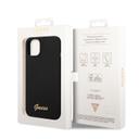 Guess Silicone PC Camera Script Logo Hard Case for iPhone 14 Plus (6.7") - Black [ GUHCP14MSLSMK ] - SW1hZ2U6MTM4NzA3Ng==