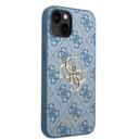 Guess PU 4G Big Metal Logo Hard Case for iPhone 14 (6.1") - Blue [ GUHCP14S4GMGBL ] - SW1hZ2U6MTM4MzgwMQ==