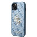 Guess PU 4G Big Metal Logo Hard Case for iPhone 14 (6.1") - Blue [ GUHCP14S4GMGBL ] - SW1hZ2U6MTM4MzgxMQ==