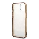 Guess PC/TPU IML Case With Double Layer Electroplated Camera Outline & Toile De Jouy For iPhone 14 - Ochre [ GUHCP14SHGPLHC ] - SW1hZ2U6MTM4MzI5Mw==