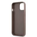 Guess 4G Double Card Triangle Hard Case for iPhone 14 (6.1") - Brown [ GUHCP14SP4TPW ] - SW1hZ2U6MTM4MzEwOQ==