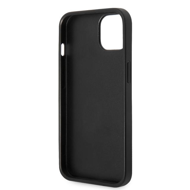 Guess Saffiano Double Card Hard Case for iPhone 14 (6.1") - Black [ GUHCP14SPSATPK ] - SW1hZ2U6MTM4NDAwNA==