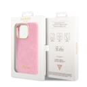 Guess Pu Croco Case With Metal Camera Outline For iPhone 14 Pro Max - Pink [ GUHCP14XHGCRHP ] - SW1hZ2U6MTM4MzA2NQ==