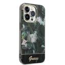 Guess PC/TPU IML Case With Double Layer Electroplated Camera Outline & Toile De Jouy For iPhone 14 Pro Max - Green [ GUHCP14XHGJGHA ] - SW1hZ2U6MTM4NTUwOQ==