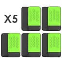 عرض بطاريات قوي 5 بطاريات قوي لاسلكي لوكس 10000 مللي أمبير Goui Lux Qi Power Bank