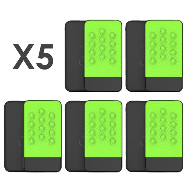 عرض بطاريات قوي 5 بطاريات قوي لاسلكي لوكس 10000 مللي أمبير Goui Lux Qi Power Bank