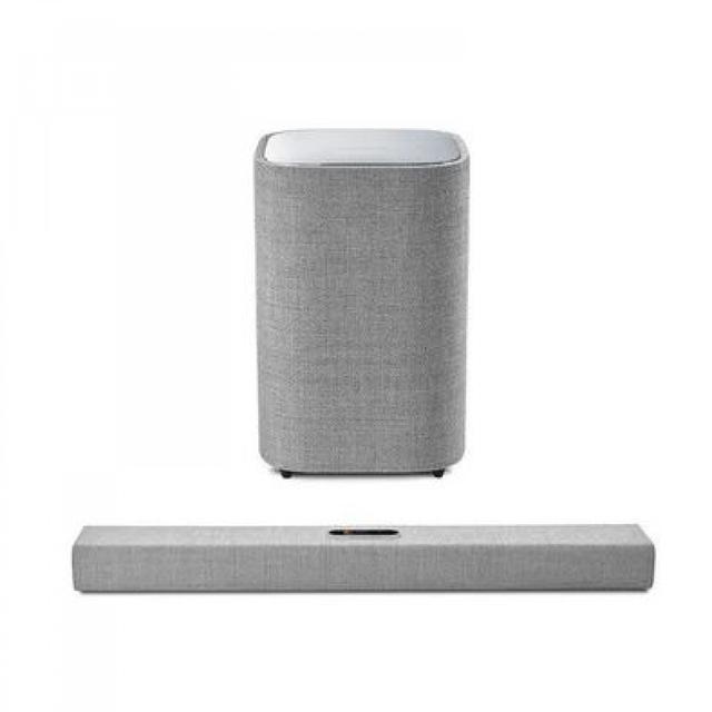 مكبر صوت ساوند بار لاسلكي مع مضخم صوت هارمان كاردنو Harman Kardon Citation Multi Beam 700 Compact Soundbar Wireless Subwoofer