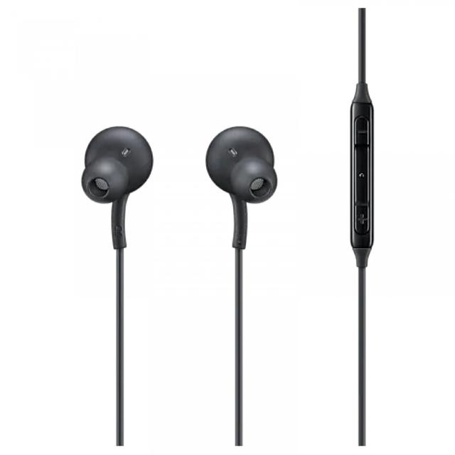سماعات تايب سي سامسونج akg أسود Samsung Type-C Earphones Sound By AKG