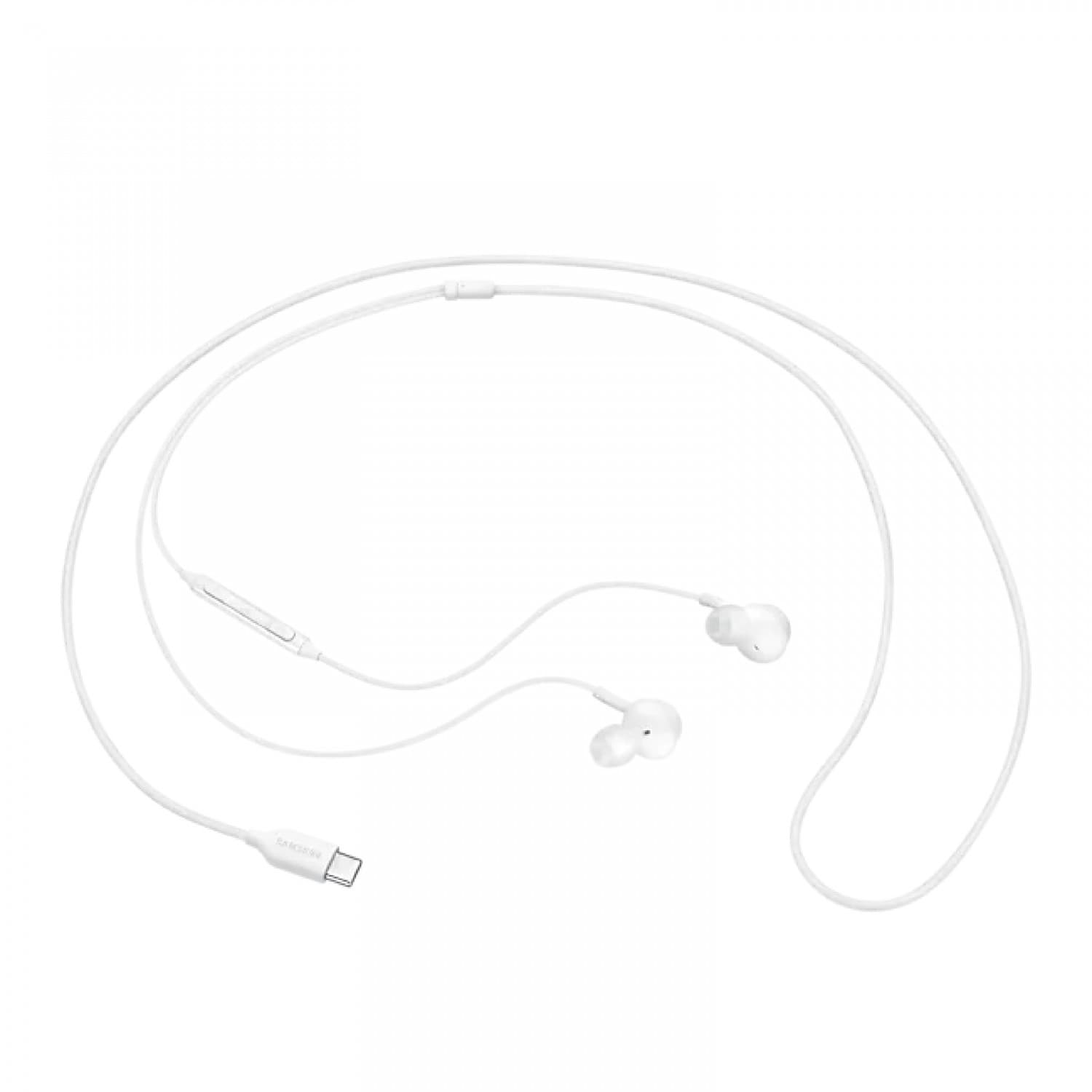 سماعات تايب سي سامسونج akg أبيض Samsung Type-C Earphones Sound By AKG