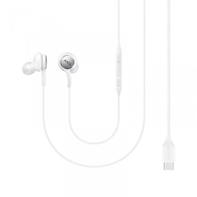 سماعات تايب سي سامسونج akg أبيض Samsung Type-C Earphones Sound By AKG