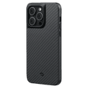 Pitaka MagEZ Case Pro for iPhone 14 Pro ( 6.1" ) - Black/Grey Twill [ KI1401PP ]