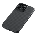 Pitaka MagEZ Case Pro for iPhone 14 Pro ( 6.1" ) - Black/Grey Twill [ KI1401PP ]